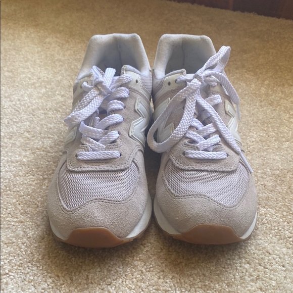 New Balance Rose/Grey Sneakers Classic Retro Style - Picture 4 of 10